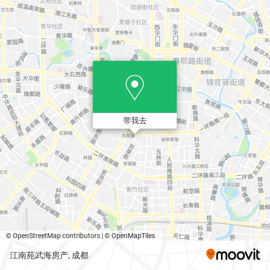 江南苑武海房产地图