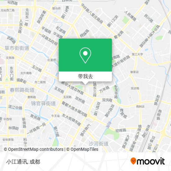 小江通讯地图