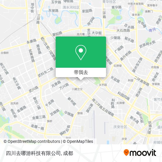 四川去哪游科技有限公司地图