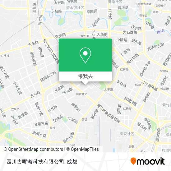 四川去哪游科技有限公司地图
