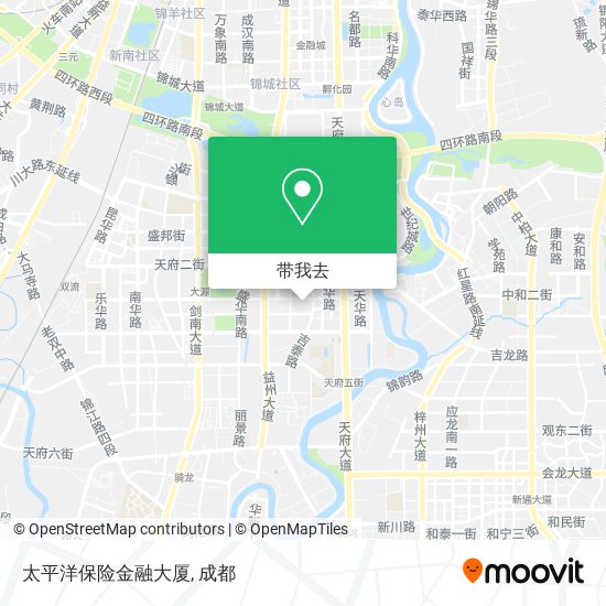 太平洋保险金融大厦地图