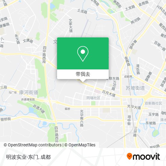 明波实业-东门地图