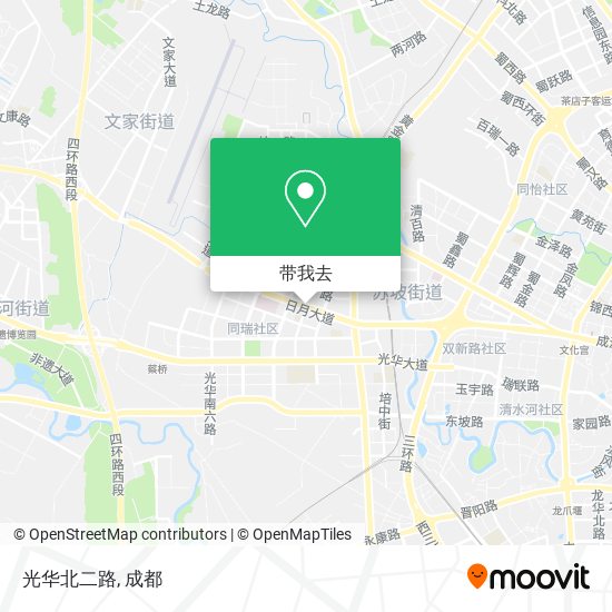 光华北二路地图