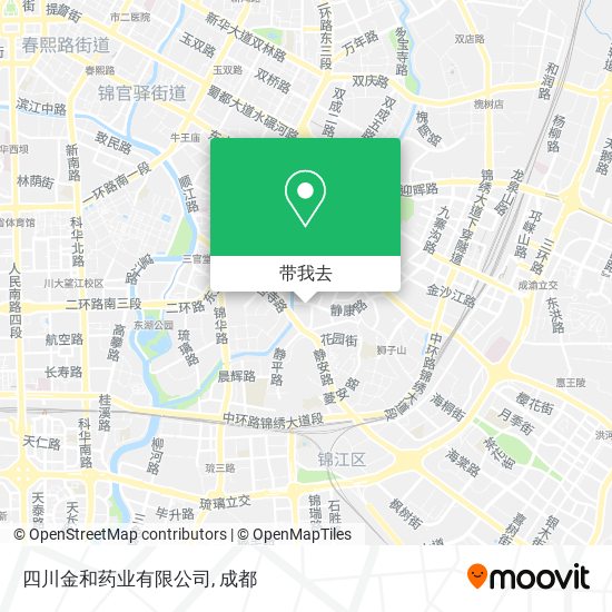 四川金和药业有限公司地图