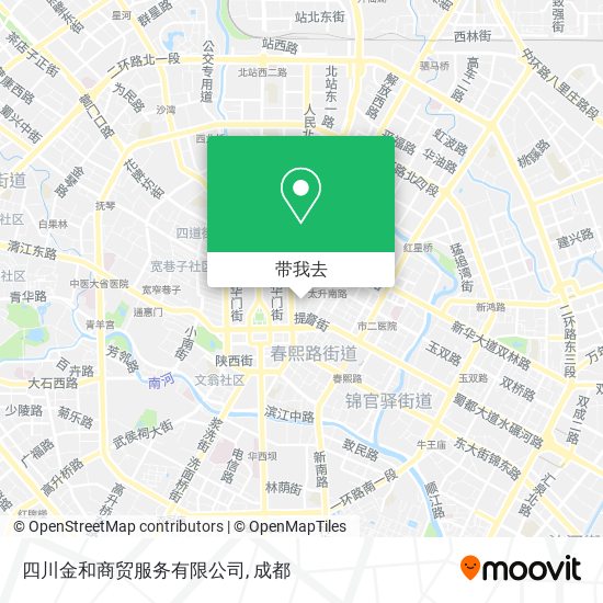 四川金和商贸服务有限公司地图