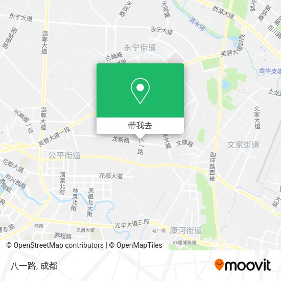 八一路地图