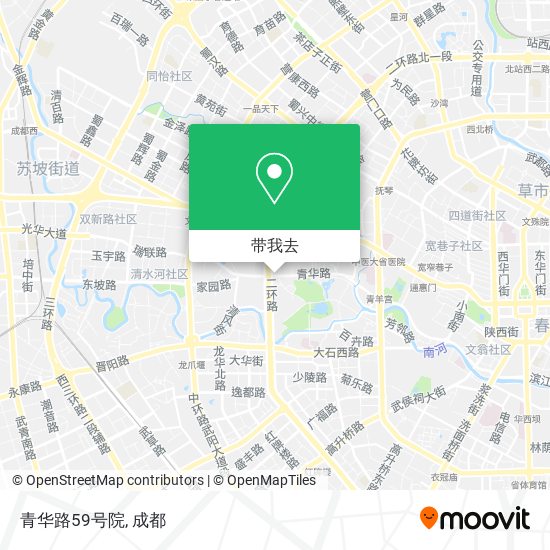青华路59号院地图