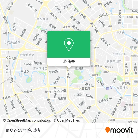 青华路59号院地图