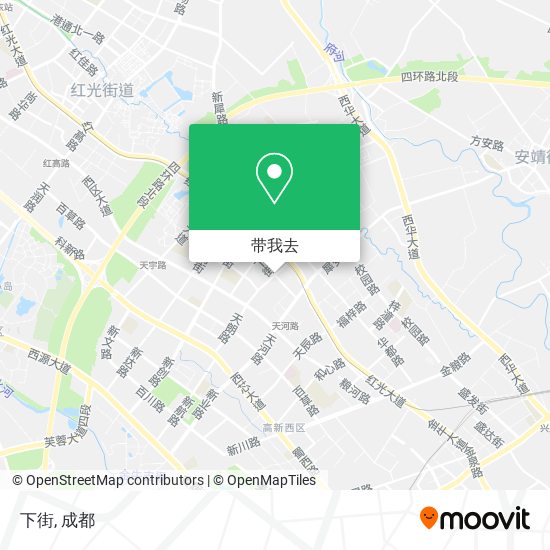 下街地图