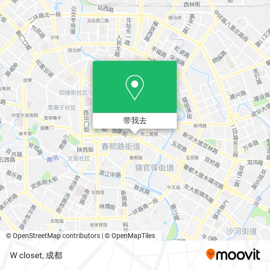 W closet地图