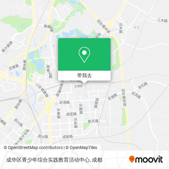 成华区青少年综合实践教育活动中心地图