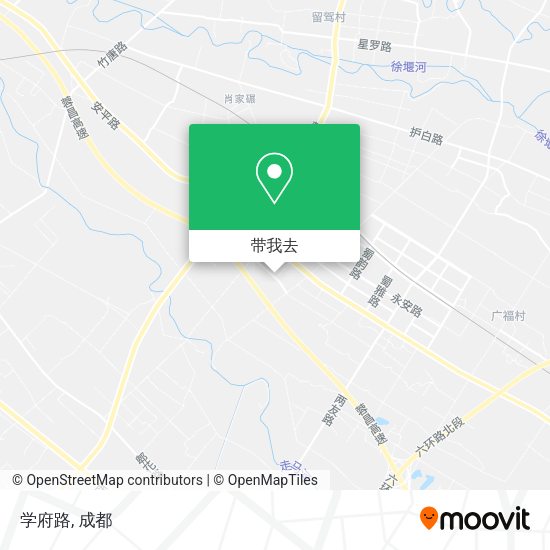 学府路地图