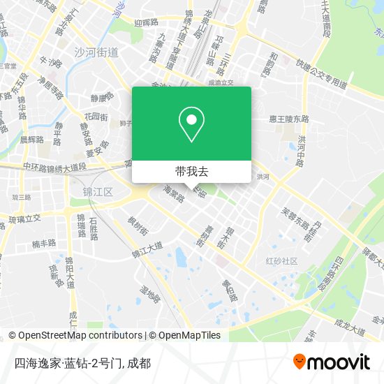 四海逸家·蓝钻-2号门地图