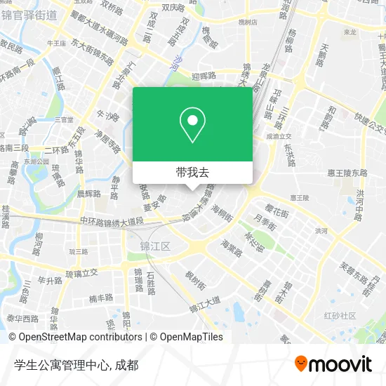 学生公寓管理中心地图