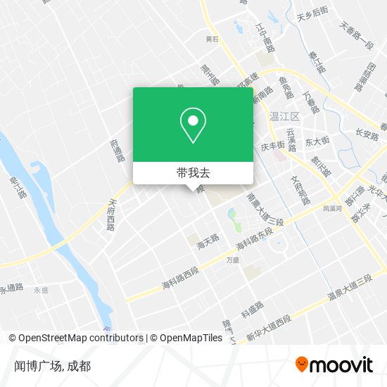闻博广场地图