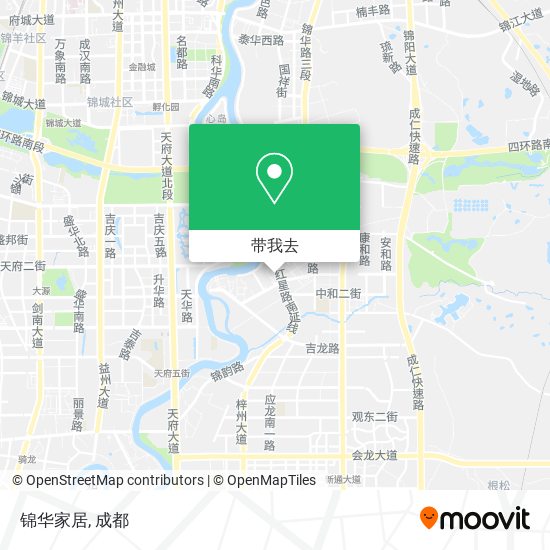 锦华家居地图