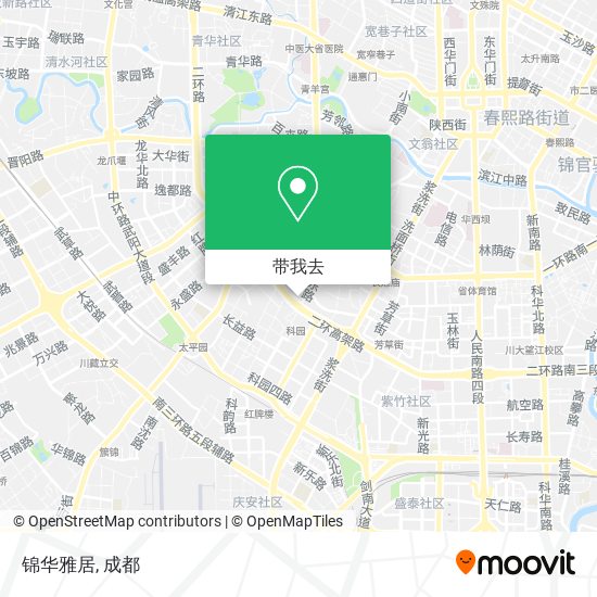 锦华雅居地图