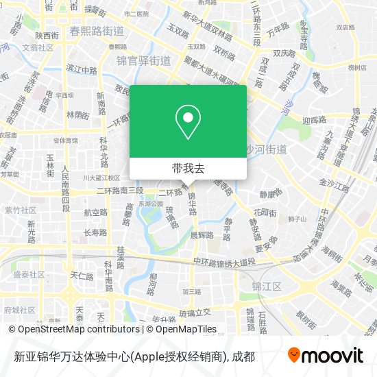 新亚锦华万达体验中心(Apple授权经销商)地图