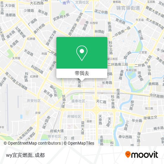 wy宜宾燃面地图