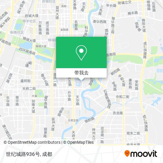 世纪城路936号地图