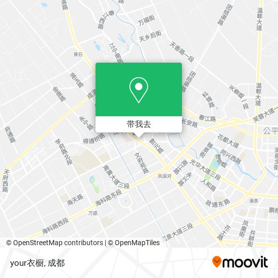 your衣橱地图