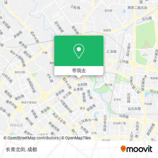 长青北街地图