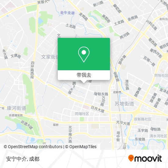 安宁中介地图