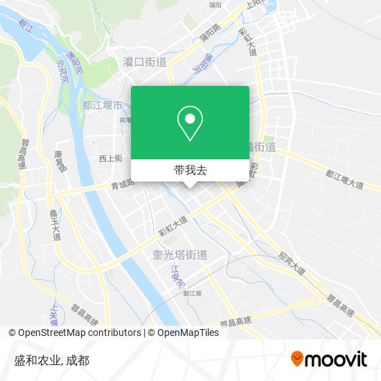 盛和农业地图