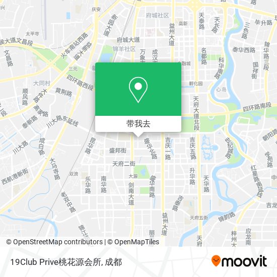 19Club Prive桃花源会所地图