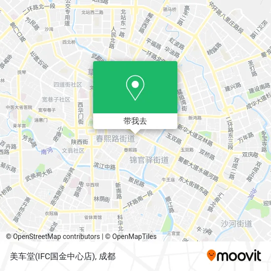 美车堂(IFC国金中心店)地图