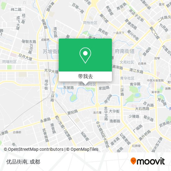优品街南地图