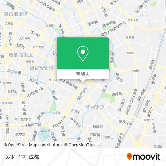 双桥子南地图