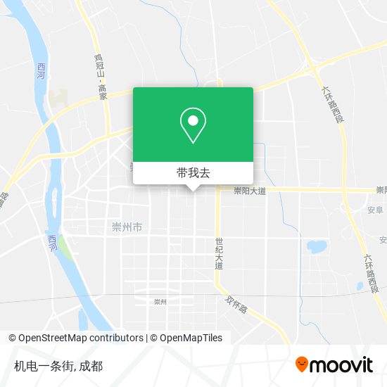 机电一条街地图