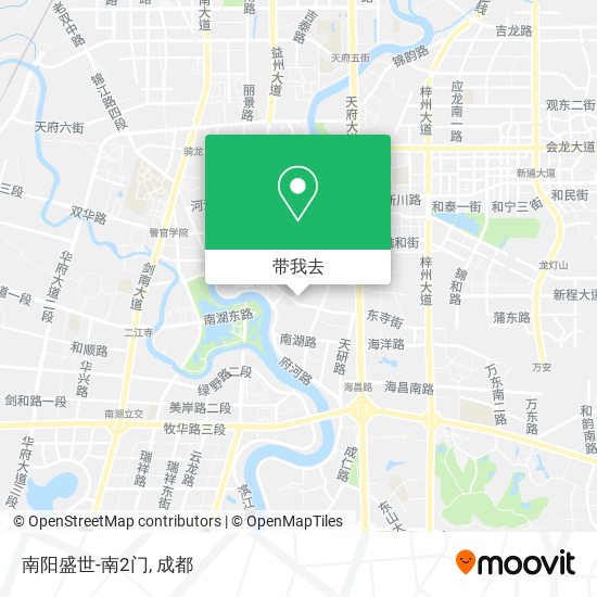 南阳盛世-南2门地图