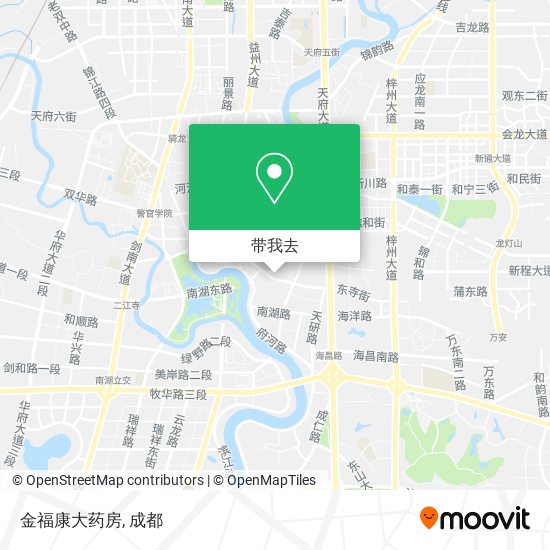 金福康大药房地图