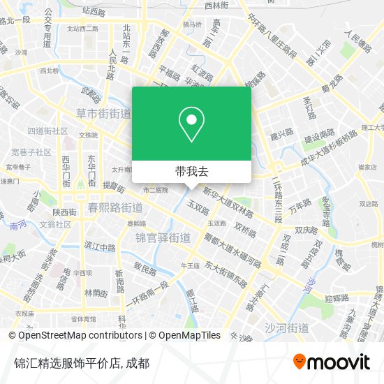 锦汇精选服饰平价店地图