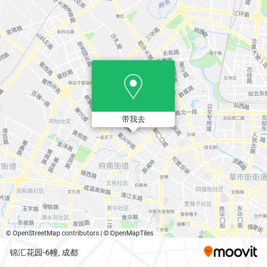 锦汇花园-6幢地图