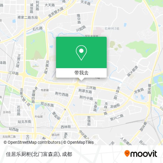 佳居乐厨柜(北门富森店)地图