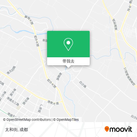 太和街地图