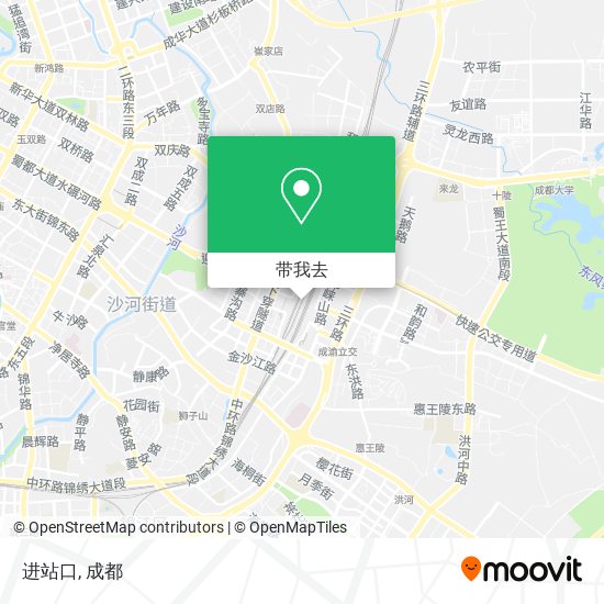 进站口地图