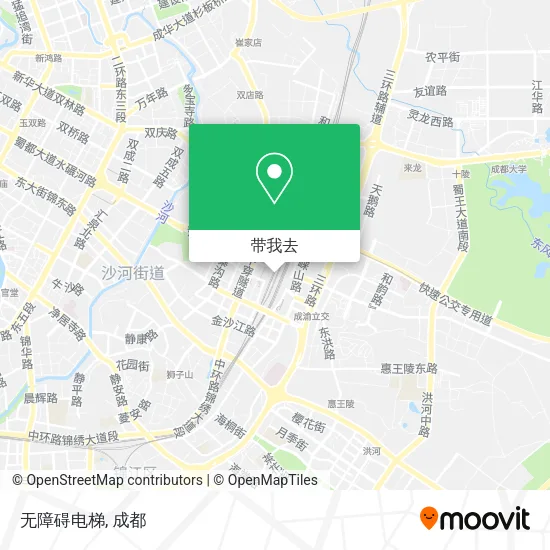 无障碍电梯地图