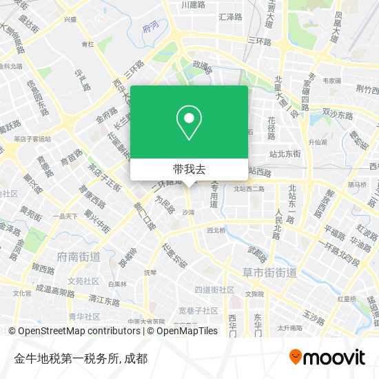 金牛地税第一税务所地图