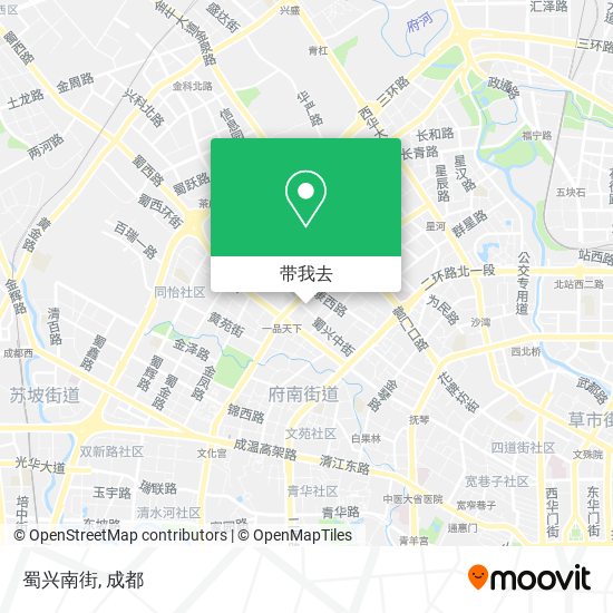 蜀兴南街地图