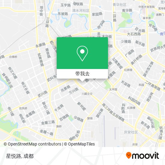 星悦路地图