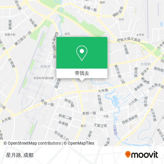 星月路地图