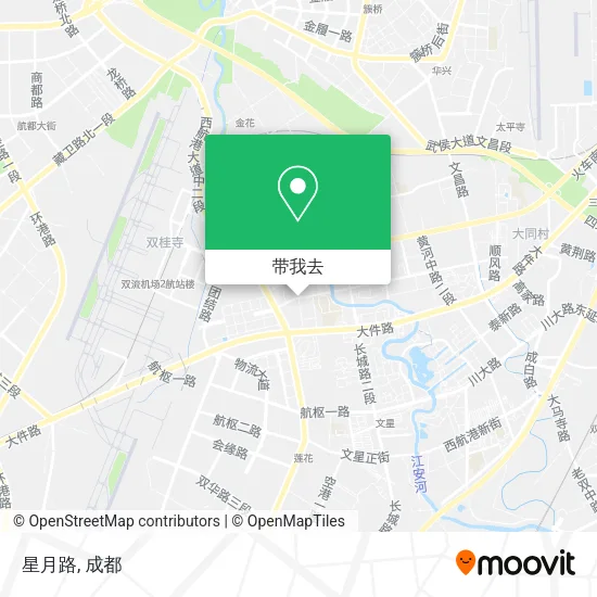 星月路地图