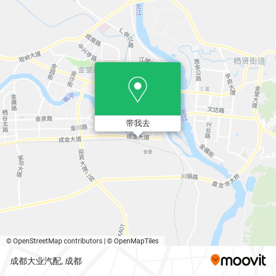 成都大业汽配地图