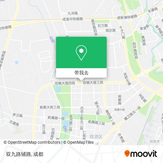 双九路辅路地图