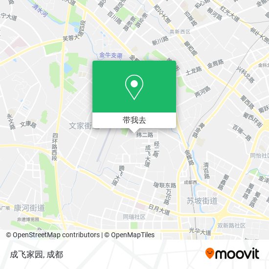 成飞家园地图