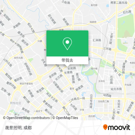 晟昱照明地图